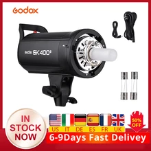 cz stock Godox SK400 II SK400II GN65 Professional Studio Flash Light 2.4G Wireless X System Control Creative Shooting SK400 2 II