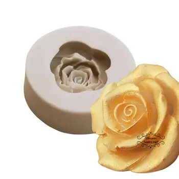

Rose Flower silicone mold cake decorating tools confeitaria moldes silicone fondant chocolate soap candle cake mold baking