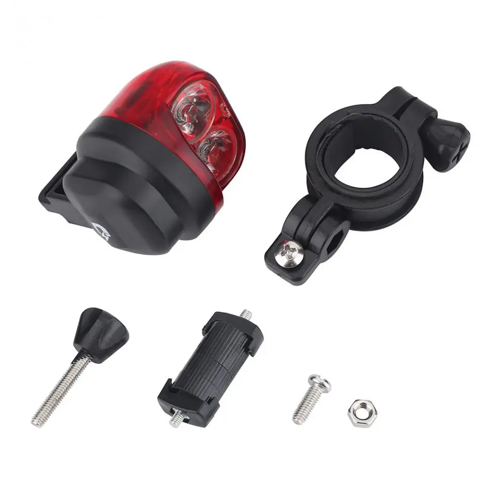 Best GOMGIRONA Magnetic Induction Riding Warning Mountain Bike Light Cycling Rear Front Tail Wheel Light with Holder Bike Accessory 3