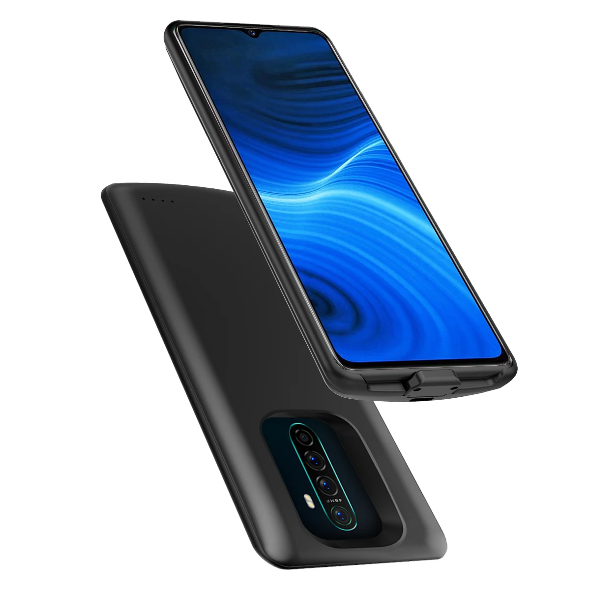 Чехол для аккумулятора OPPO Reno Ace, 6500 мА/ч, расширенное зарядное устройство, резервный внешний аккумулятор, задняя крышка для OPPO Reno Ace, противоударный чехол