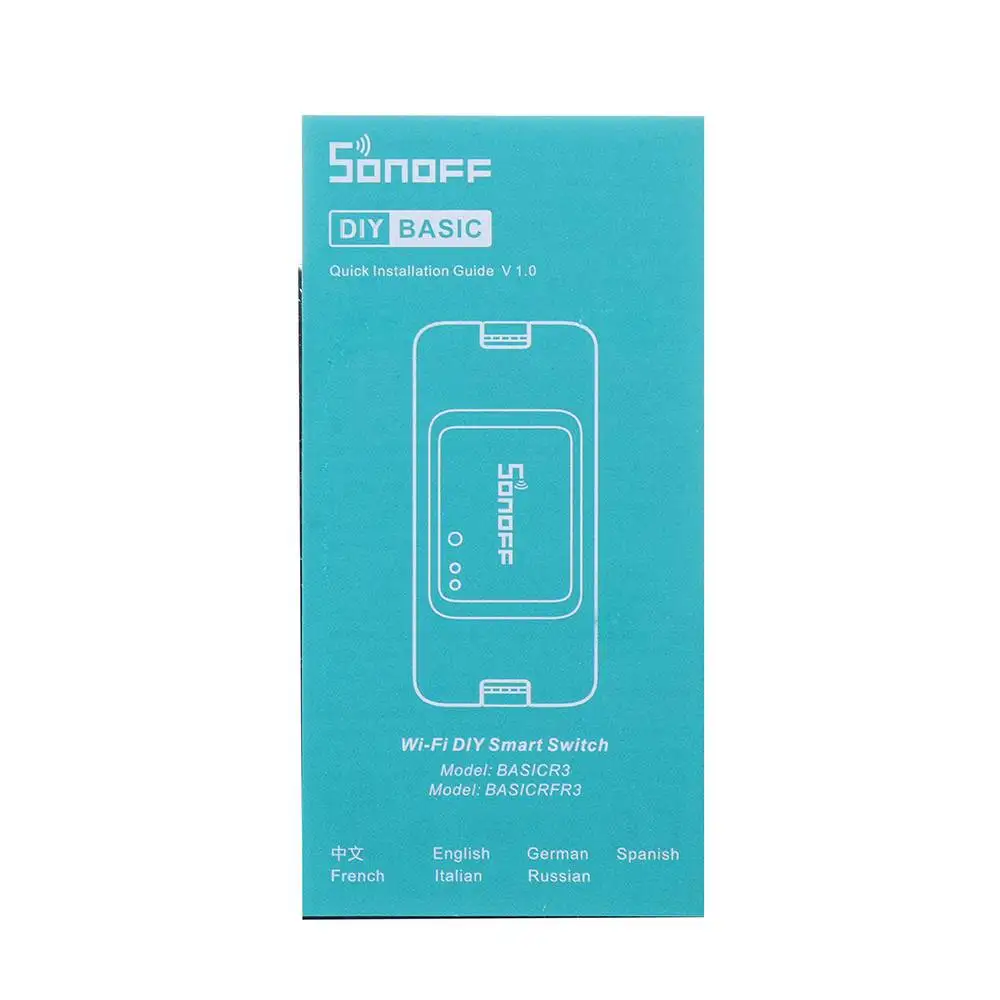 SONOFF BASIC R3 RFR3 433 МГц RF Smart Wi-Fi переключатель времени приложение голосовое дистанционное управление режим DIY работает с Alexa Google Home