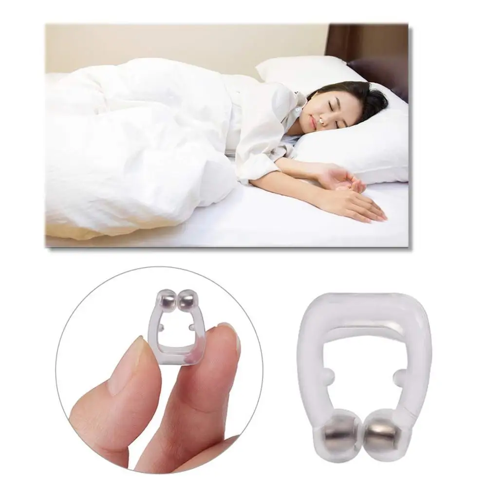 Silicone-Magnetico-Anti-Russare-Stop-Russare-Naso-Clip-Sonno-Vassoio-Sonno-Aiuti-Apnea-Guard-Night-Device (3)