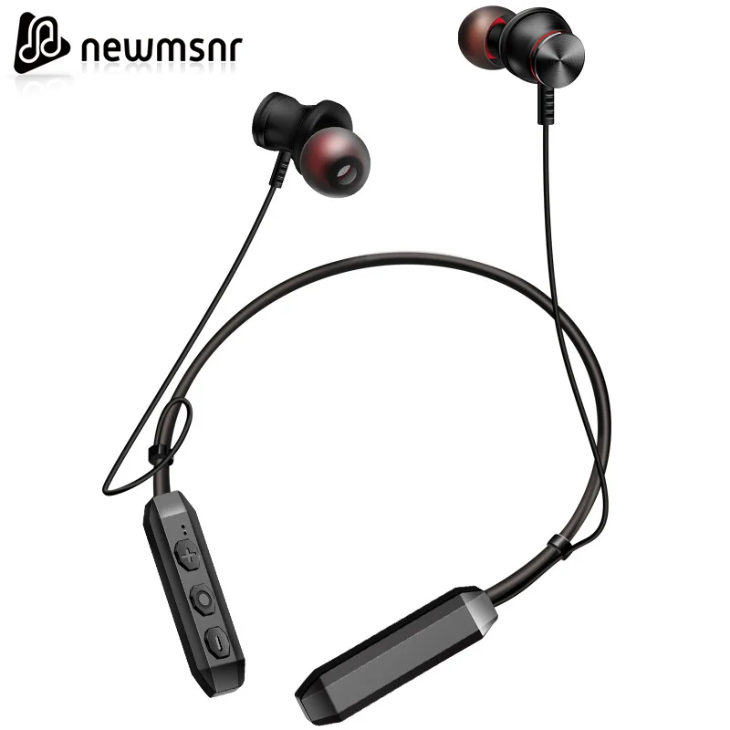 Спортивные Беспроводные Bluetooth-наушники Newmsnr HD стереонаушники с шумоподавлением