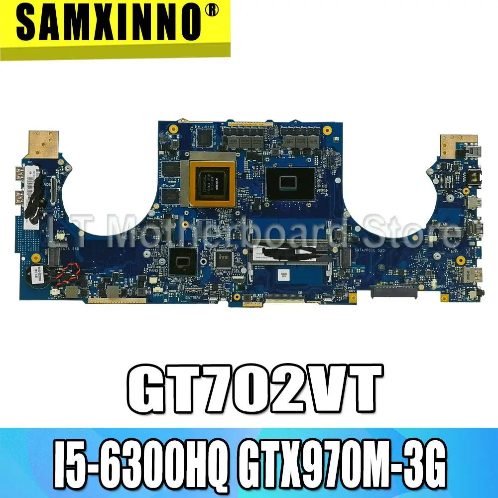 buy Akemy ROG GL702VT Laptop motherboard for ASUS GL702VT GL702VS GL702V GL702 Test original mainboard I5 6300HQ GTX970M 3G