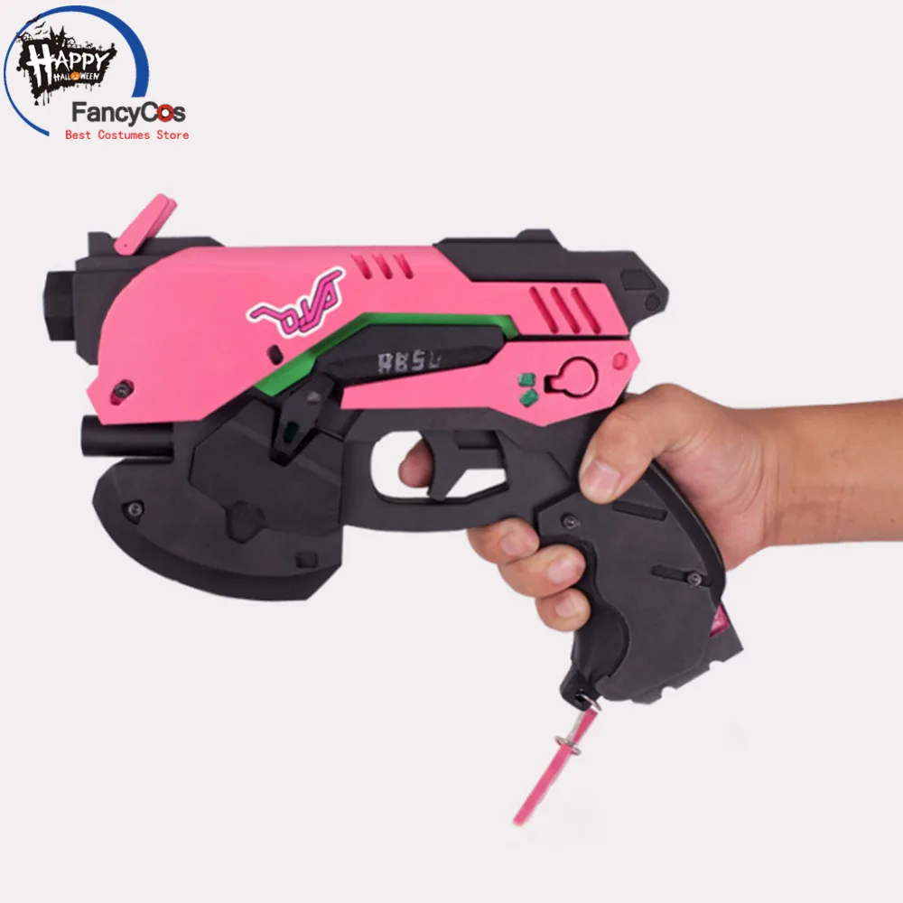 Хэллоуин игра OW DVA D.VA гарнитура пистолет наушники косплей реквизит костюм