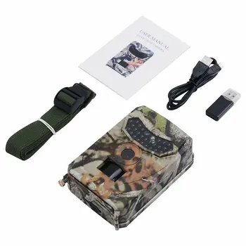 

Hunting camera PR-100 infrared 1080P Thermal imaging camera ABS Wildlife tracking Observe