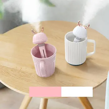 

2020 New Product USB Creative Cute Atomizer Quiet Humidification Colorful Night Light Deer Model Portable Mini Indoor Wholesales