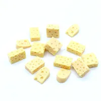 20 Pcs Mini Cheese Miniature Dollhouse Breakfast Pretend Play Kitchen Small Doll Food Toy Accessories 1