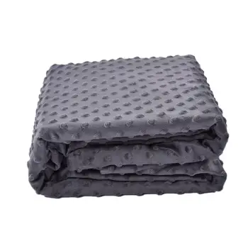 

New Solid Bubble Velvet Quilt Cover Heavy Blanket Quilt Cover Comfortable Heavy Blanket For Kids Good Sleeping Bedding Set