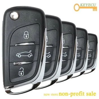 

KEYECU 5 Pieces/ Lot, KEYDIY NB Series NB11 Multi-functional KD Remote Control Key - 3 Buttons - for KD900/ KD900+/ URG200