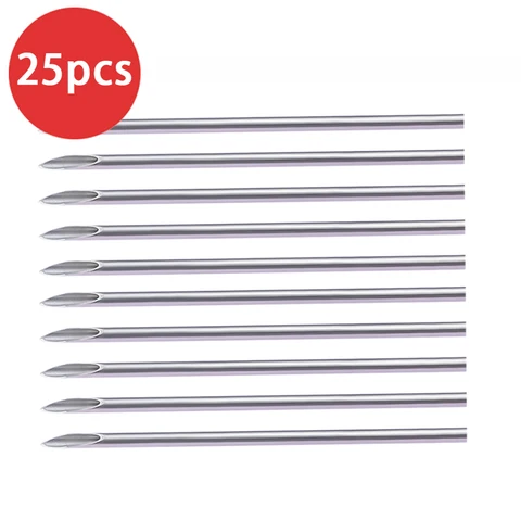 Disposable Sterile Body Piercing Needles Medical Tattoo Needle for Navel Nipple Lip Navel Ring Kit Surgical Steel Tool