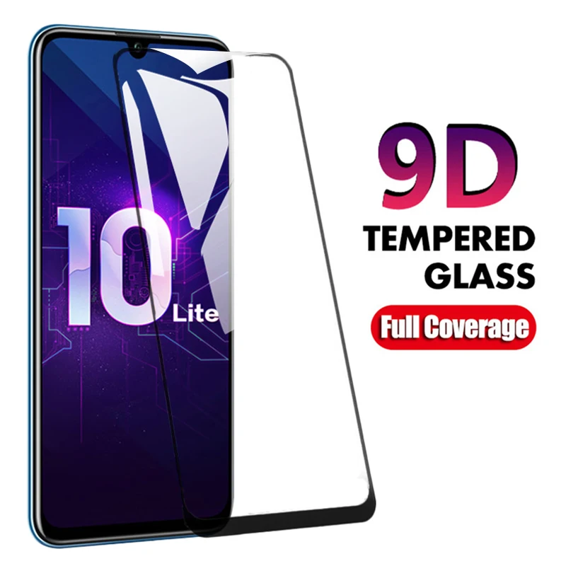 Закаленное стекло 9D для Honor 10 Lite Защитное Huawei 10i 20 Light Honor10i защитные пленки