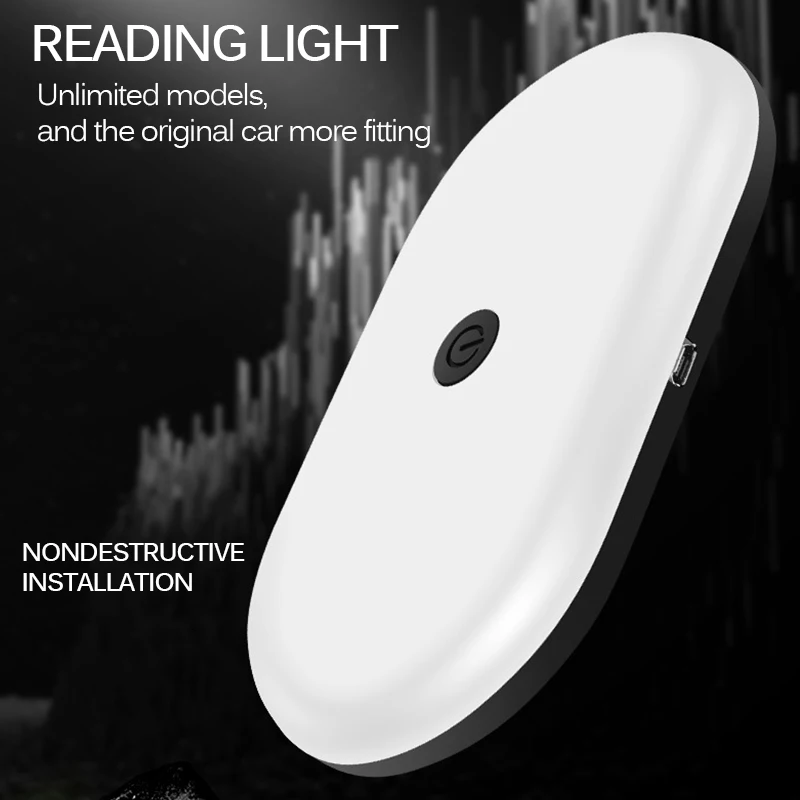 Wireless USB Reading Lamp Auto Car LED Reading Lamps Car Ceiling Lamp
