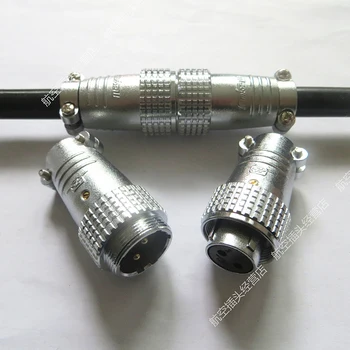 

Aviation Plug and Socket Connector P20 2 3 4 5 6 7 8 Cores Docking