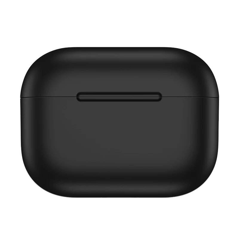 black no ring Мягкий силиконовый чехол из ТПУ для Apple Airpods Pro 3 поколения, защитный чехол для Airpod Pro, чехол для AirpodsPro, чехол s - Цвет: black no ring
