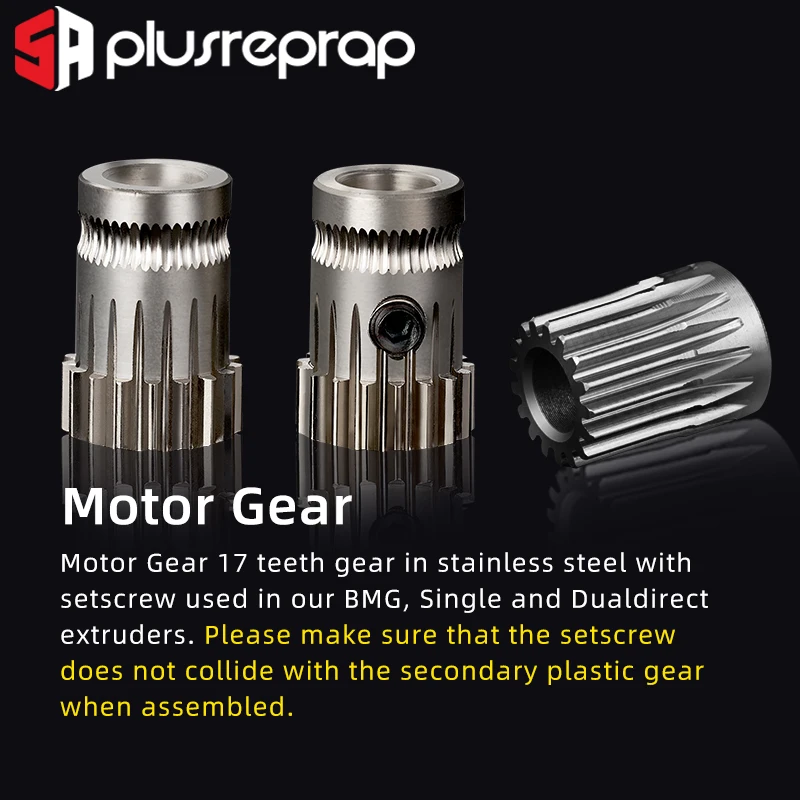 Dupla Extrusão Gear Kit para Prusa Peças Impressora 3d de Curto Alcance Dual Drive Extrusora Faça Você Mesmo Direto Bowden Alimentação Acessórios - Imagem 3