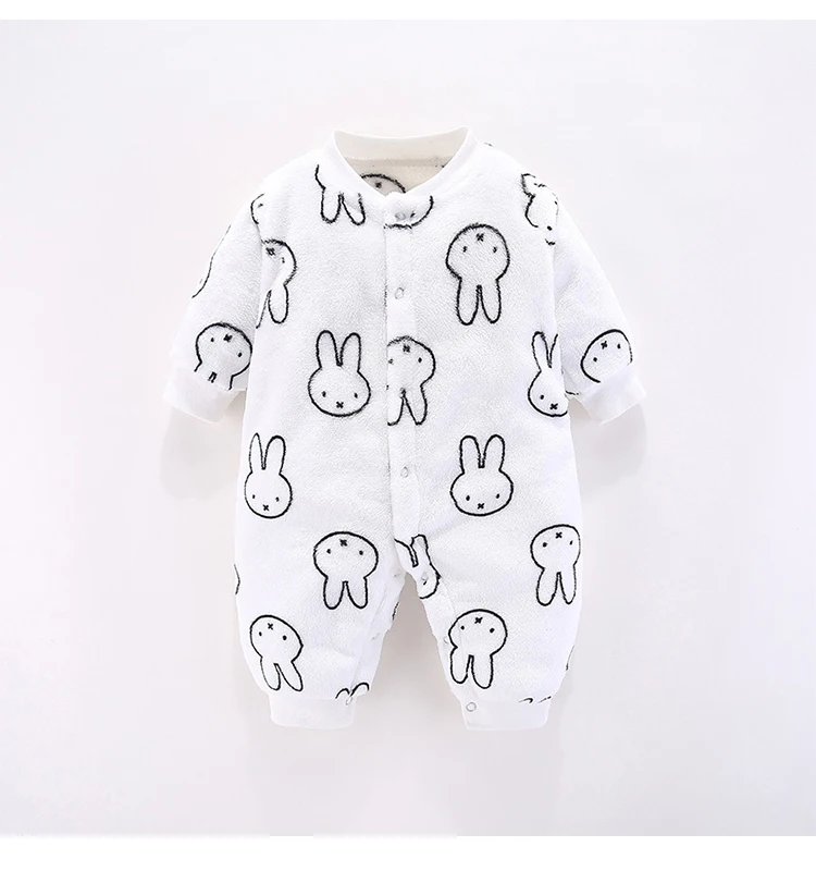 法拉绒多色家居服哈衣_09