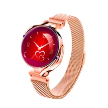 Women Luxury Smart Watch Heart Rate Monitor Blood Pressure Watch Fitness Tracker Sports Smart Bracelet Pk H8 Z18 H1