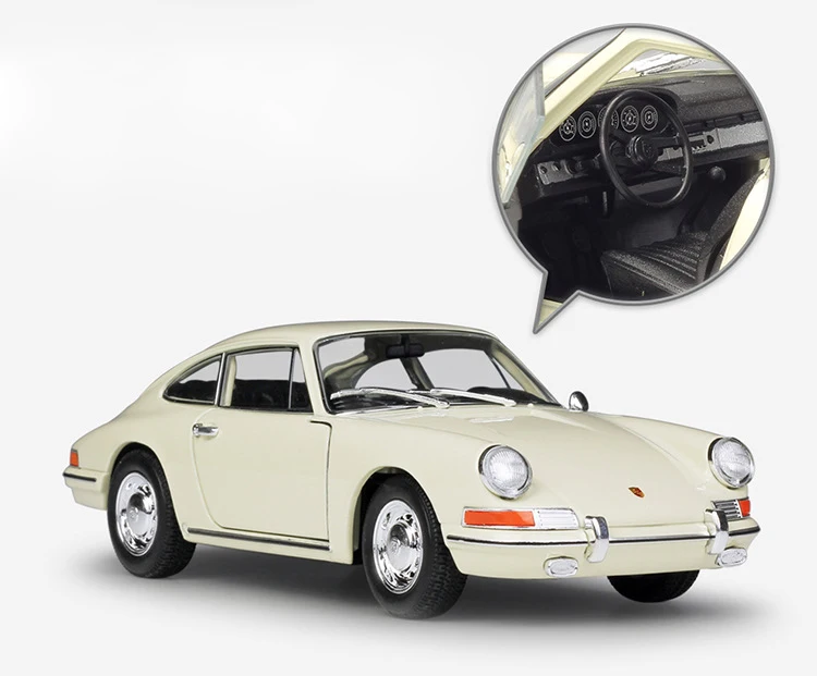 WELLY литая под давлением машина 1:24 Масштаб 1964 Porsche 911 Высокая имитационная модель автомобиля игрушка металлический сплав игрушка автомобиль для детей Коллекция подарков