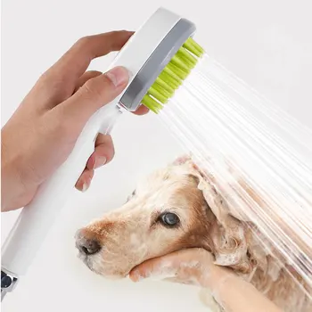 

Pet Bath Shower Water Sprayer Head Bathing Tool Hair Washer Cleaning for Dog Cat Bathroom C44