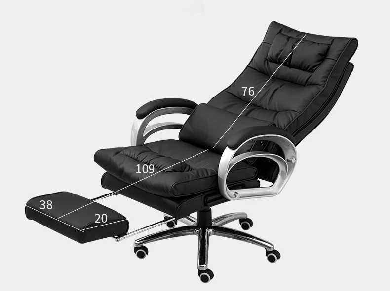 Офисное кресло отстегивается вращающееся игровое сиденье с подставкой для ног массажное компьютерное кресло откидной босс стул простой