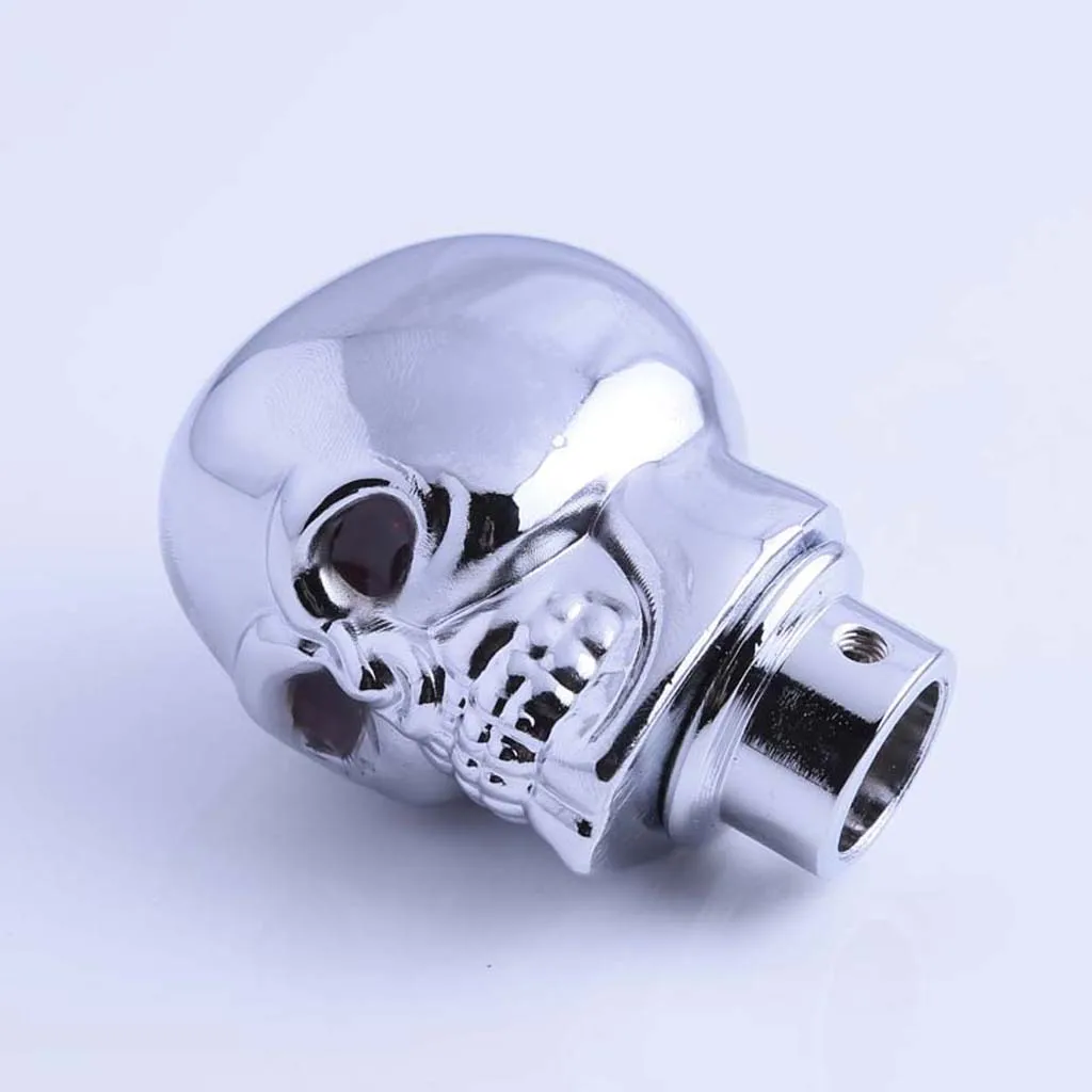 Buy Universal One-Eyed Pirate Smoking Skull Shift Gear Knob Car Shifter Lever Most | PakWheels