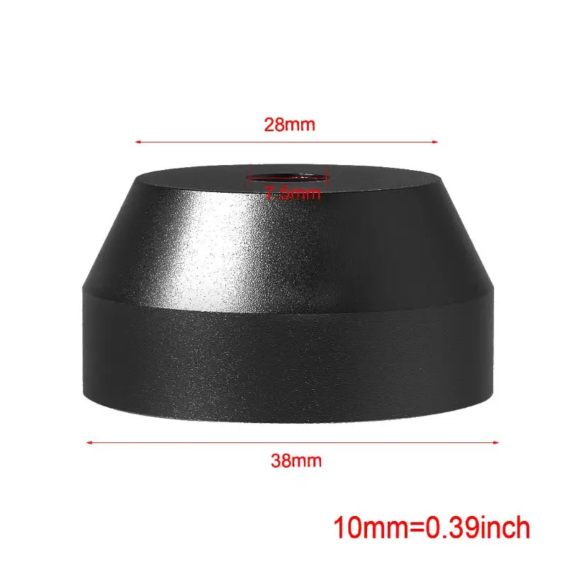 

Vinyl Record Dome Adapter Universal 7" 45RPM Turntable Aluminum Accessori LX9A