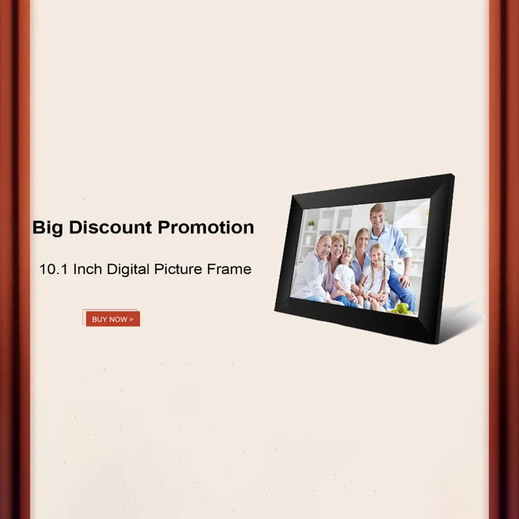 US $85.05 P100 WiFi 101Inch Digital Picture Frame 1280x800 IPS Touch Screen 16GB Smart Photo Frame APP Control w Detachable Holder