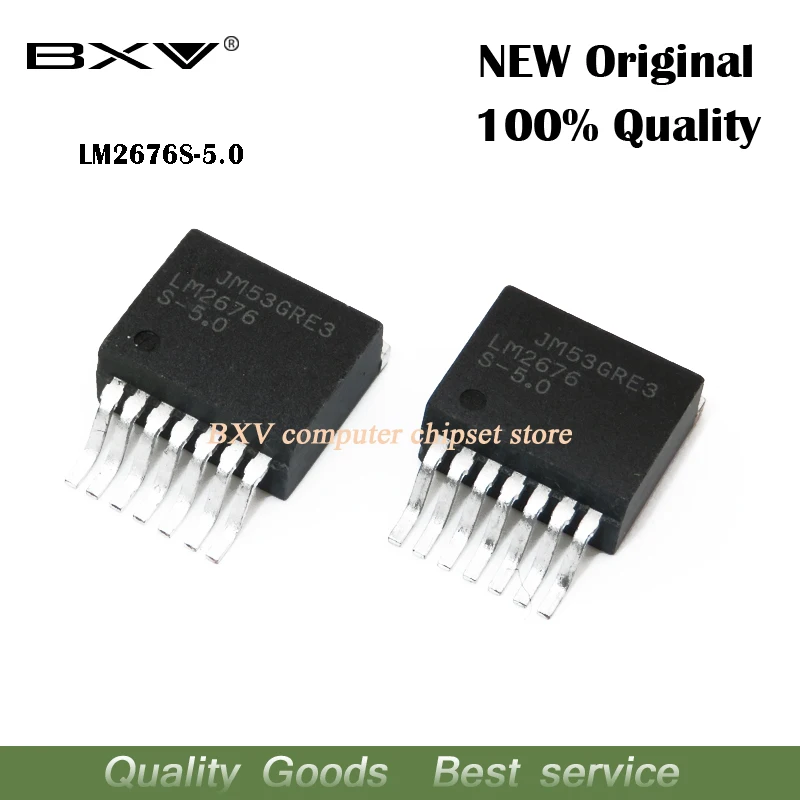 Бесплатная доставка 10 шт./лот LM2576S-5.0 LM2576 SMD TO-263 новинка оригинал | Электронные