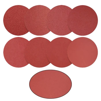 

100Pcs 6-Inch PSA Sanding Discs, Self Adhesive Back, Assorted Sandpaper