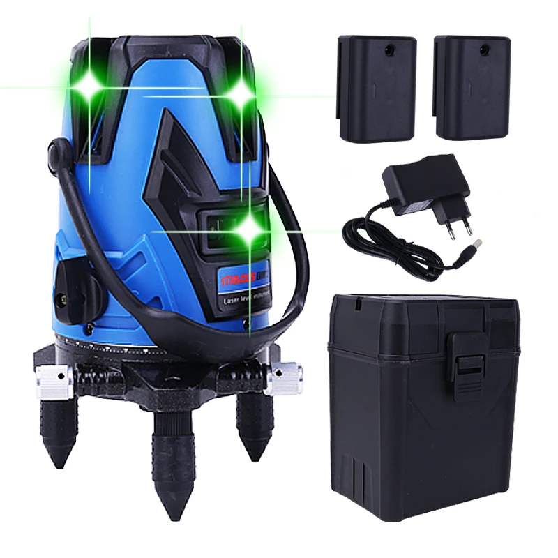 

Laser Levels 2/3/5 Lines Automatic Self-Leveling 360 Laser Levels Vertical & Horizontal Laser Level Tilt Rotation Indoor Outdoor