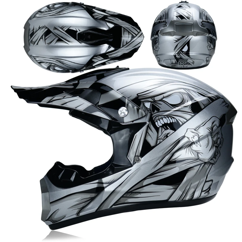 DOT утвержден легкий шлем мотоцикл, гоночный велосипед шлем детский ATV велосипед Горные MTB DH крест шлем capacetes WLT-126 - Цвет: 15h