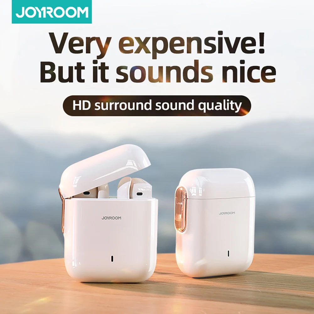 

Joyroom TL9 TWS Wireless Bluetooth Earphone Intelligent Touch Control Wireless TWS Earphones With Stereo bass sound