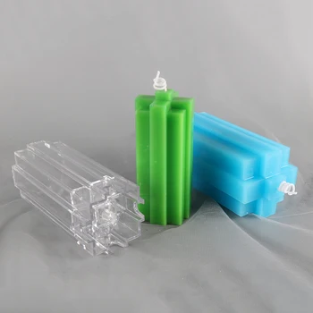 

DIY handmade resin mold 6*6cm pc decorative plastic mold candle form diy soap mold lz70a