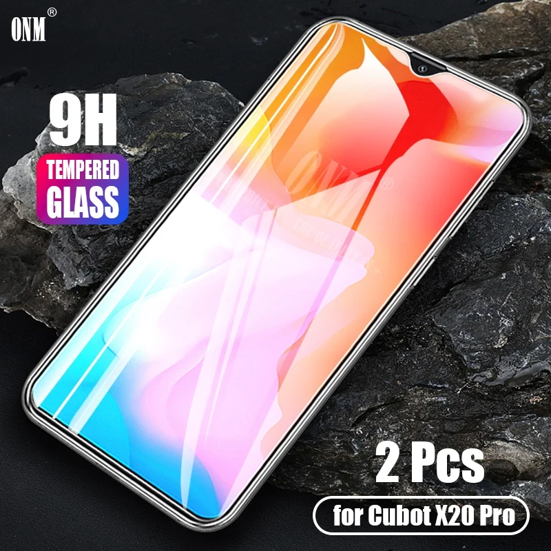 

Cubot X20 Pro 2Pcs Tempered Glass For Cubot X20 Pro Glass Screen Protector 2.5D 9H Tempered Glass Cubot X20 Pro Protective Film