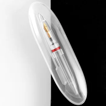 

hyl Moonman C3 Transparent 18k Gold Nib Pattern Limit Acrylic Fountain Caligraphy 0.5mm Resin Art Pen Supplies Gift stationery