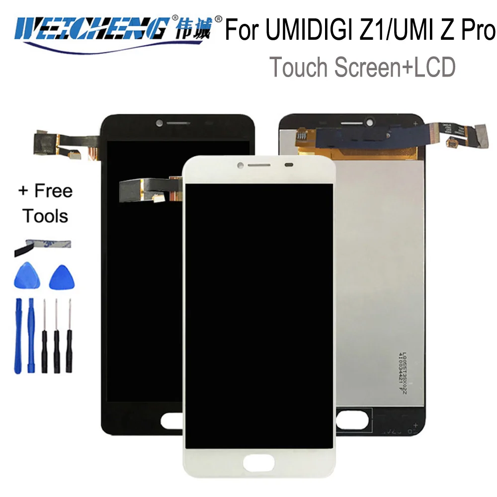 100% протестированный ЖК дисплей для Umidigi UMI Z / PRO сенсорный экран дигитайзер