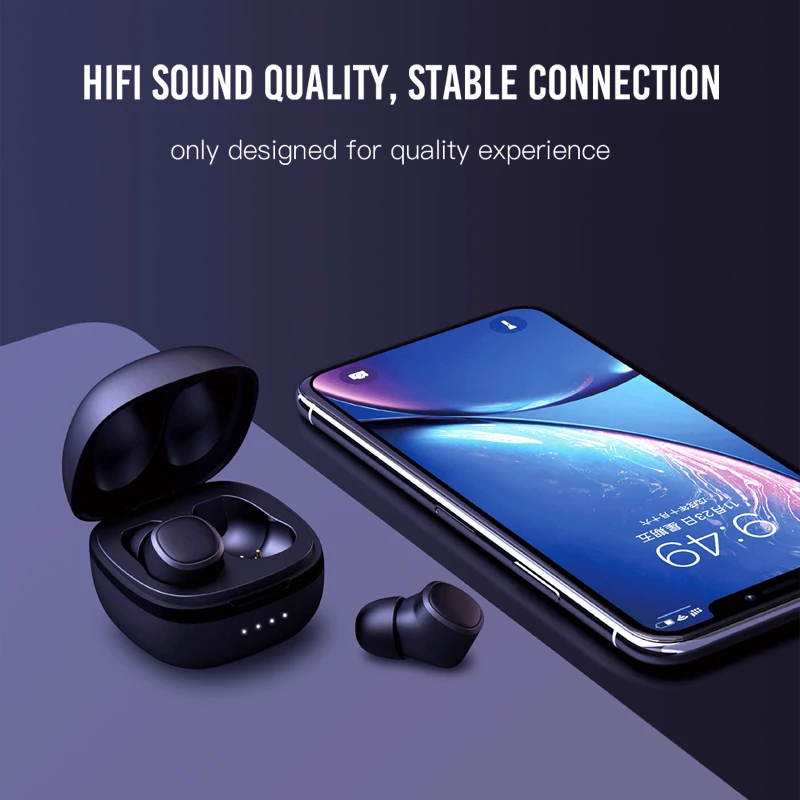 XO-T10 TWS 5,0 Bluetooth беспроводные наушники настоящие беспроводные наушники-вкладыши стерео наушники с микрофоном бинауральные звонки гарнитура
