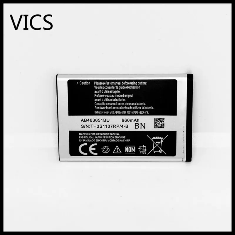 Аккумулятор AB463651BU для Samsung S5610 W559 S5620 S5630C C3200 F339 S5296 C3322 C3530 аккумулятор AB463651BE |