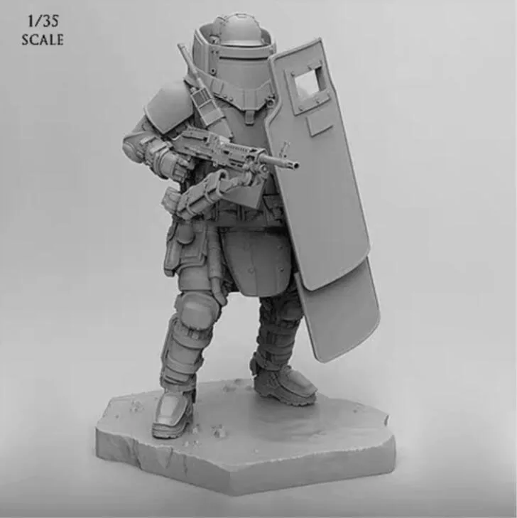 1/35 сборка каучуковая фигурка комплект солдат | Игрушки и хобби