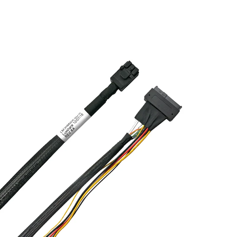 PCIe SFF 8643 to U.2 SFF 8639 Mini SAS Cable 80cm Cables & Connectors AliExpress