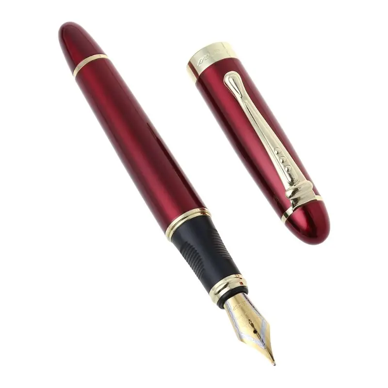 Jinhao X450 Luxury Men's Fountain Pen Business Student 0.5mm Extra Fine Nib Transparent Calligraphy Office Supply Writing Tools
