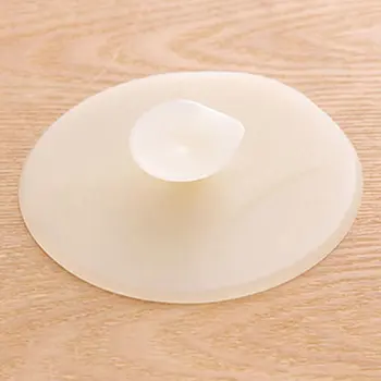 

PVC Sink Stopper Drain Plug for Chrome Ring Basin Laundry Suction Cup Design Water Stopper Tool Kitchen Gadgets