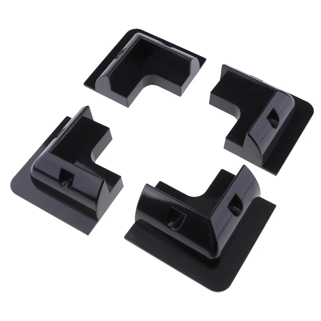 Solar Panel Corner Mounting Brackets ABS Plastic For RV Boat Motor