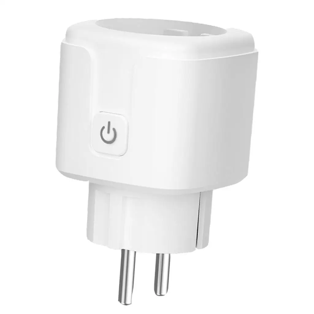 WIFI smart plug EU WiFi Socket With Timing APP Control,Compatible Alexa Mini Voice Intelligent Control
