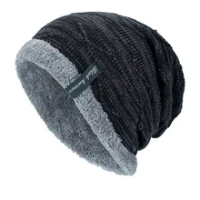 Men Warmer winter Knit Cap Hedging Head Hat scarf hat Winter Outdoor Fleece dad mens Knitting Hats Skullies Beanies