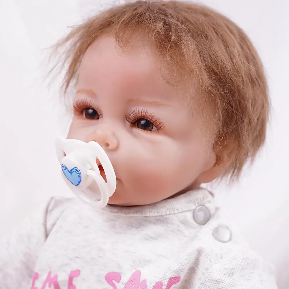 50 см мягкие силиконовые куклы ручной работы Reborn baby girl реалистичный вид новорожденная кукла малыш милый подарок на день рождения