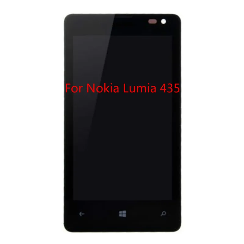 

Brand new LCD For Nokia Lumia 435 LCD Screen with Touch Screen Display Digitizer Assembly With Frame