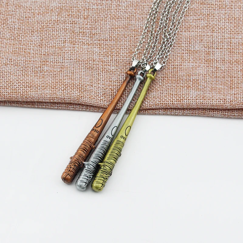 The Walking Dead Charm Арбалет Лук и Стрела Неган летучая мышь Люсиль бейсбольная подвеска, ожерелье Панк Стильный чокер ювелирные изделия оптом