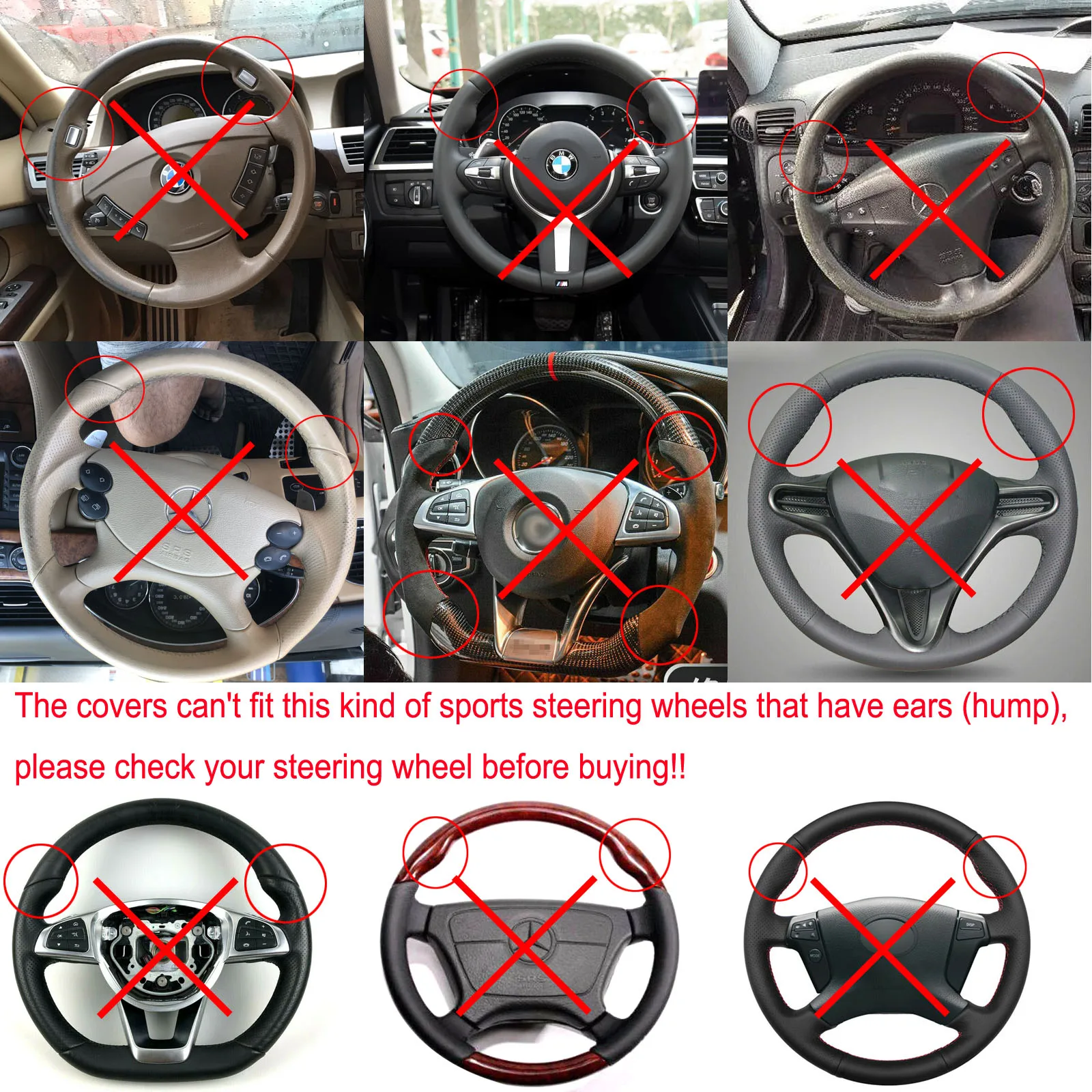 Светильник с коричневым деревянным покрытием для руля Toyota Land Cruiser Camry Crown RAV4 Hiace Lexus